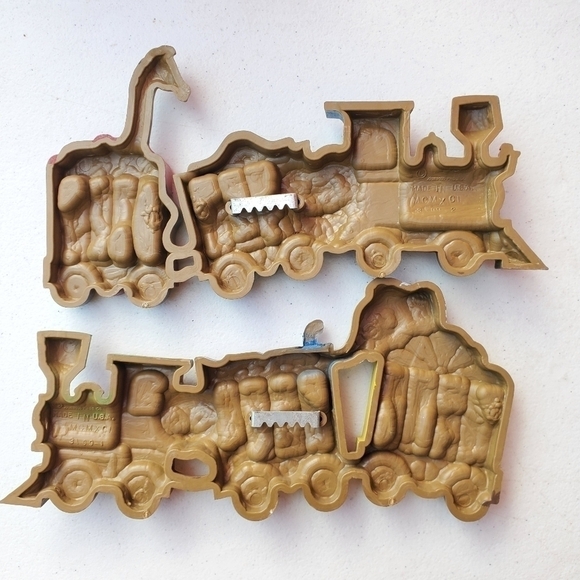 Vtg Homco ZOO Train wall plaques Lion Giraffe Tiger Elephant nursery room decor - Picture 3 of 5